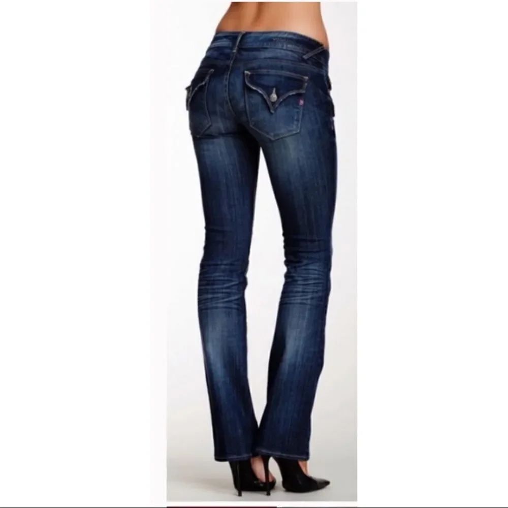✨2xHP✨Vigoss Dark Wash Straight-Leg Studded Jeans✨